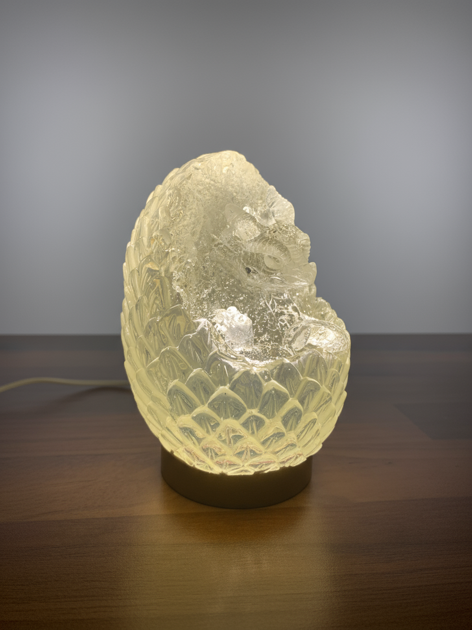 β¨ Handcrafted Dragon Egg Nightlight β Warm Ambient Glow Lamp | Owl Glow