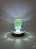 Grape Green LABUBU Night Light – Handmade LED Bunny Lamp | Aesthetic Room Decor